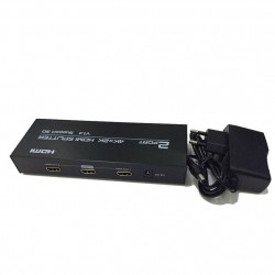 Bộ Chia Tín Hiệu HDMI 2 Port Splitter Mini FJ-HD 102 (1 In 2 Out)