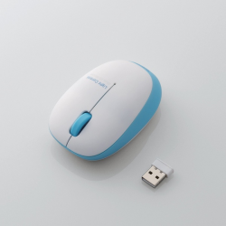 Chuột không dây Elecom Blue M-BL20DBBU