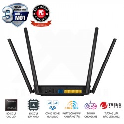Bộ phát sóng Wifi ASUS RT-AC1500UHP AC1500 (4 ăng-ten/2 băng tần/ USB 2.0/ Parental Control)