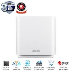 Bộ phát sóng Wifi Mesh ASUS ZENWIFI CT8 AC3000 (AIMESH/MU-MIMO/AIPROTECTION)