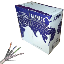 Cáp Mạng Nguyên Thùng CAT6 ALANTEK (301-6008LG-00GY) (305M/Trắng)