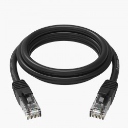 Cáp mạng bấm sẵn 10m Cat6 ORICO (PUG-C6-100-BK) (tròn/đen)