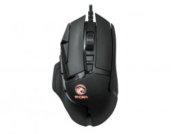 Chuột Gaming E-DRA EM6502 PRO, Led RGB, màu đen, có dây