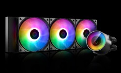 Tản nhiệt nước FAN CPU LIQUID AIO 360 DEEPCOOL GAMER STROM CASTLE RGB V2