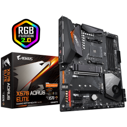 MAINBOARD GIGABYTE X570 AORUS ELITE AMD LGA AMD4 DDR4X4