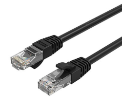 Cáp mạng bấm sẵn 3 mét Cat6 ORICO (PUG-C6-30-BK) (tròn/đen)