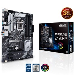 Bo mạch chủ ASUS PRIME Z490-P, LGA 1200, AURA Sync