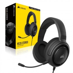 Tai nghe/HEADPHONE CORSAIR HS35 Stereo Carbon (CA-9011195-AP) (không kèm jack chia)