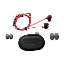 Tai nghe Gaming KINGSTON HYPERX CLOUD EARBUDS RED (HX-HSCEB-RD)