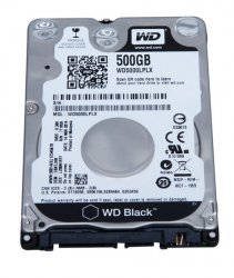 HDD 2.5 500GB WD BLACK SATA 6GB/S 7200RPM 32MB 7MM (WD5000LPLX)