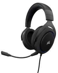Tai nghe/HEADPHONE CORSAIR HS50 Gaming Blue (CA-9011172-AP)