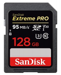 Thẻ nhớ SD Sandisk Extreme Pro 128Gb V30 95Mb/s (SDSDXXG-128G-GN4IN)