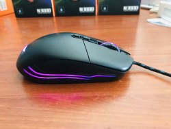 Chuột Gaming Mouse NEWMEN N3000 BLACK (RGB LED, 4200DPI, PISART A3519, 1.8M)