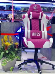 Ghế GAMING E-DRA ARES EGC207 WHITE PINK