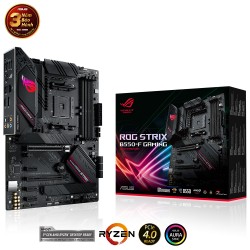Bo mạch chủ ASUS ROG STRIX B550-F GAMING ATX VRM 12+2 DDR4 PCIe® 4.0 HDMI DP M.2 USB 3.2 Gen 2 Aura Sync