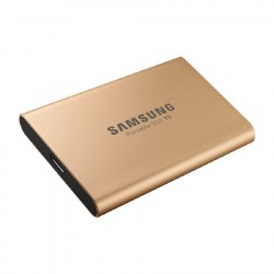 ổ SSD di động SAMSUNG 500GB T5 EXTERNAL (MU-PA500G) ALLURING GOLD (vỏ nhôm)