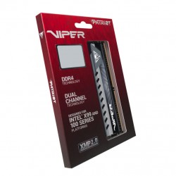RAM DDR4 8GB/2666Mhz PATRIOT (PVR416G266C5KW) VIPER LED RGB