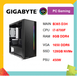 PC PHILONG ARC PRO 03 (i7-9700F, 8GB, GTX1650-4GB, SSD 128GB Nvme, HDD 1TB)