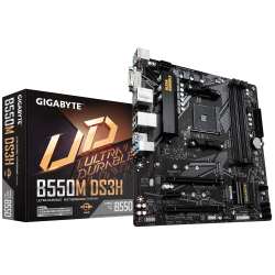 Mainboard GIGABYTE B550M DS3H, LGA AM4, AMD RYZEN