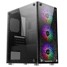 Vỏ Case máy tính XIGMATEK NYX (EN43040) M-ATX (hai mặt kính cường lực, No Fan)