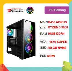 PC PHI LONG RYZEN PRO 1 (3600-16GB-SSD256 nvme-1650S)