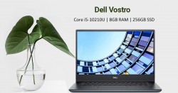 LAPTOP DELL VOSTRO 3590 GRMGK3 (Core i5 10210U, Ram 8GB, SSD 256GB, Màn hình 15.6" FHD, Win 10)