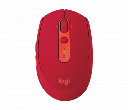 Chuột máy tính không dây Logitech M590 (Màu Đỏ/Bluetooth/Wireless)