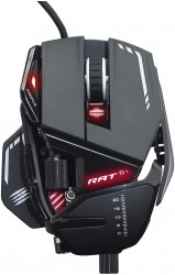 MOUSE MADCATZ AUTHENTIC R.A.T 8+ OPTICAL GAMING (16000DPI/BLACK)