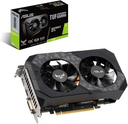 VGA CARD ASUS GTX1660 SUPER 6GB OC TUF-GTX1660S-O6G-GAMING, 192BIT, 2 Fan