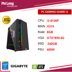 PC PHI LONG iGAME J1 (I3-9100F-8GB-SSD240-GTX1650)