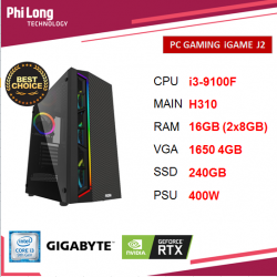 PC PHI LONG iGAME J2 (I3-9100F-16GB-SSD240-GTX1650)