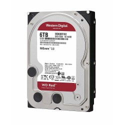 ổ cứng HDD 3.5 WD 6TB RED SATA 6Gb/s 256MB CACHE 5400RPM (WD60EFAX) FOR NAS