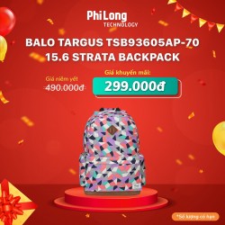 Balo Targus TSB93605AP-70 dòng Laptop 15.6" Strata Backpack (Geometric Pattern)