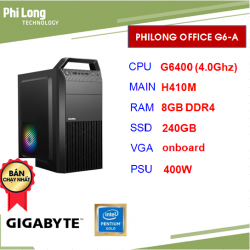 Máy tính PC PHILONG OFFICE G6-A (G6400-8GB-SSD240)
