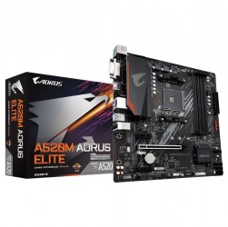 MAINBOARD GIGABYTE A520M AORUS ELITE DDR4X4/HDMI/DVI/NVME