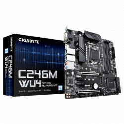 MAINBOARD GIGABYTE C246M-WU4. LGA1151V2. DDR4x4