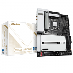 Mainboard Gigabyte W480 VISION D(Intel W480, Socket LGA 1200, ATX, 4 khe RAM DDR4)