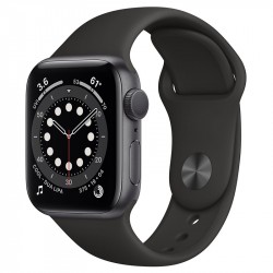 Apple Watch Series 6 GPS 44mm viền nhôm, dây cao su