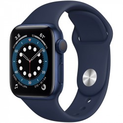 Apple Watch Series 6 GPS + Cellular 44mm viền nhôm, dây cao su