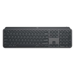Bàn phím không dây cao cấp LOGITECH MX KEYS màu xám đen (920-009561), kết nối WL2.4G + Bluetooth
