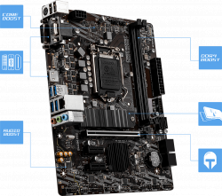 MAINBOARD MSI B460M-PRO (LGA1200)