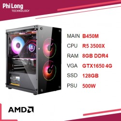 PC PHI LONG IGAME J9 ( R5-3500X - B450M - 8GB DDR4 - 128GB - GTX1650 4G )