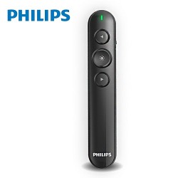Bút trình chiếu không dây PHILLIP SPT9404, Laser đỏ, 1 Pin AAA, màu đen, nhỏ gọn