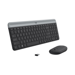 Combo Bàn Phím Và Chuột Không Dây Logitech MK470 Graphite (2.4GHz) (920-009182)