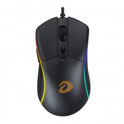 Chuột Gaming Dare U A960s RGB Ultra Lightweight (Màu Đen, 12000 DPI, 65gr, 1.8m)