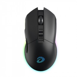 Chuột Gaming Không Dây DARE U EM901, WL 2.4G, BRAVO ATG4090, Pin sạc tích hợp 930mAh, màu đen