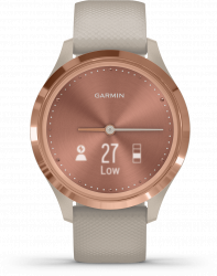 Đồng hồ thông minh Garmin Vivomove 3 (010-02239-82) 39mm, màu Rose Gold-Light Sand