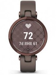 Đồng hồ thông minh Garmin Lily (010-02384-F0) màu DarkBronze, Paloma, dây da