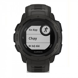 Đồng hồ thông minh Garmin Instict Solar (010-02293-32), màu Graphite