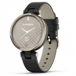 Đồng hồ thông minh Garmin Lily (010-02384-F1) màu Cream Gold, Balck, dây da